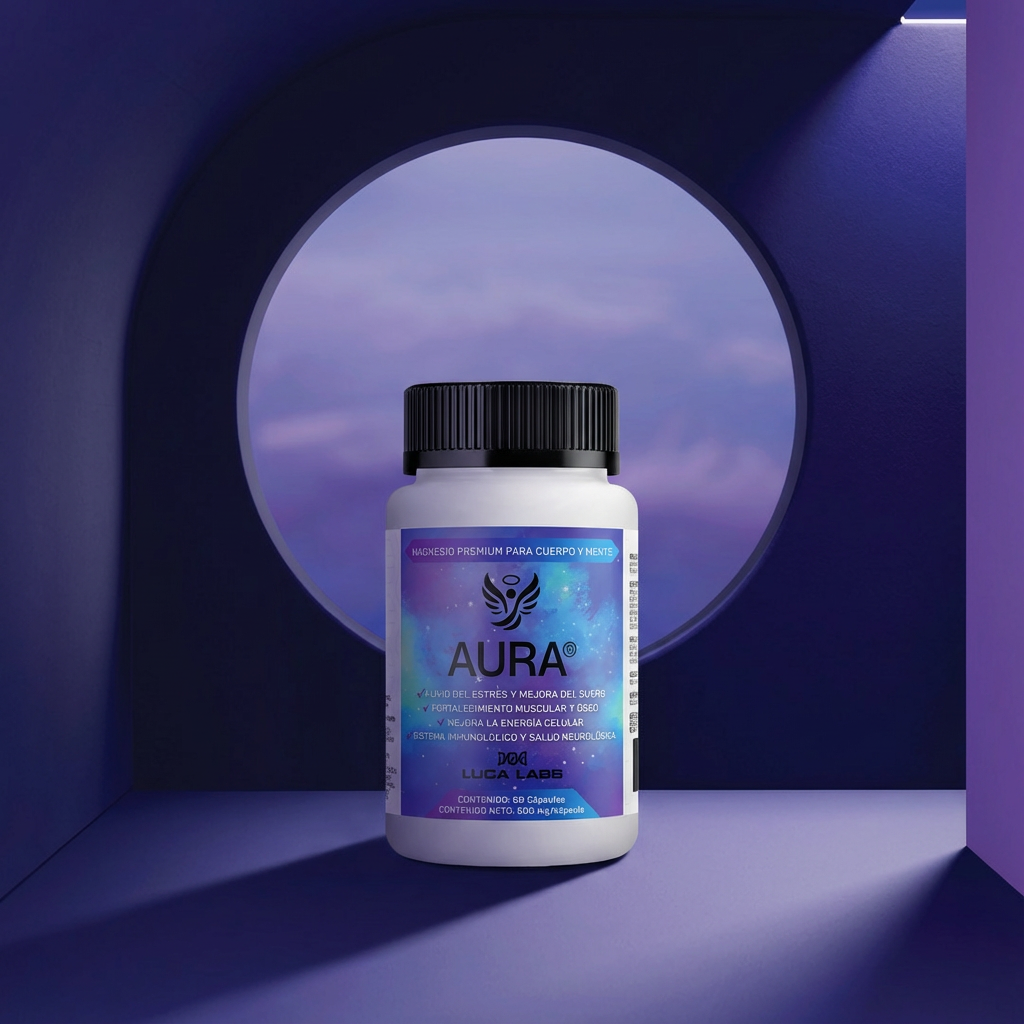 AURA - Complejo de Magnesio Premium (frasco con 60 capsulas)