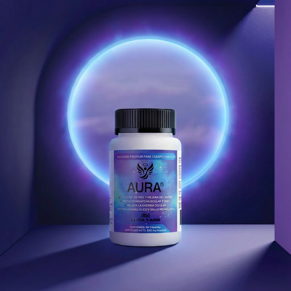 AURA - Complejo de Magnesio Premium (frasco con 60 capsulas)