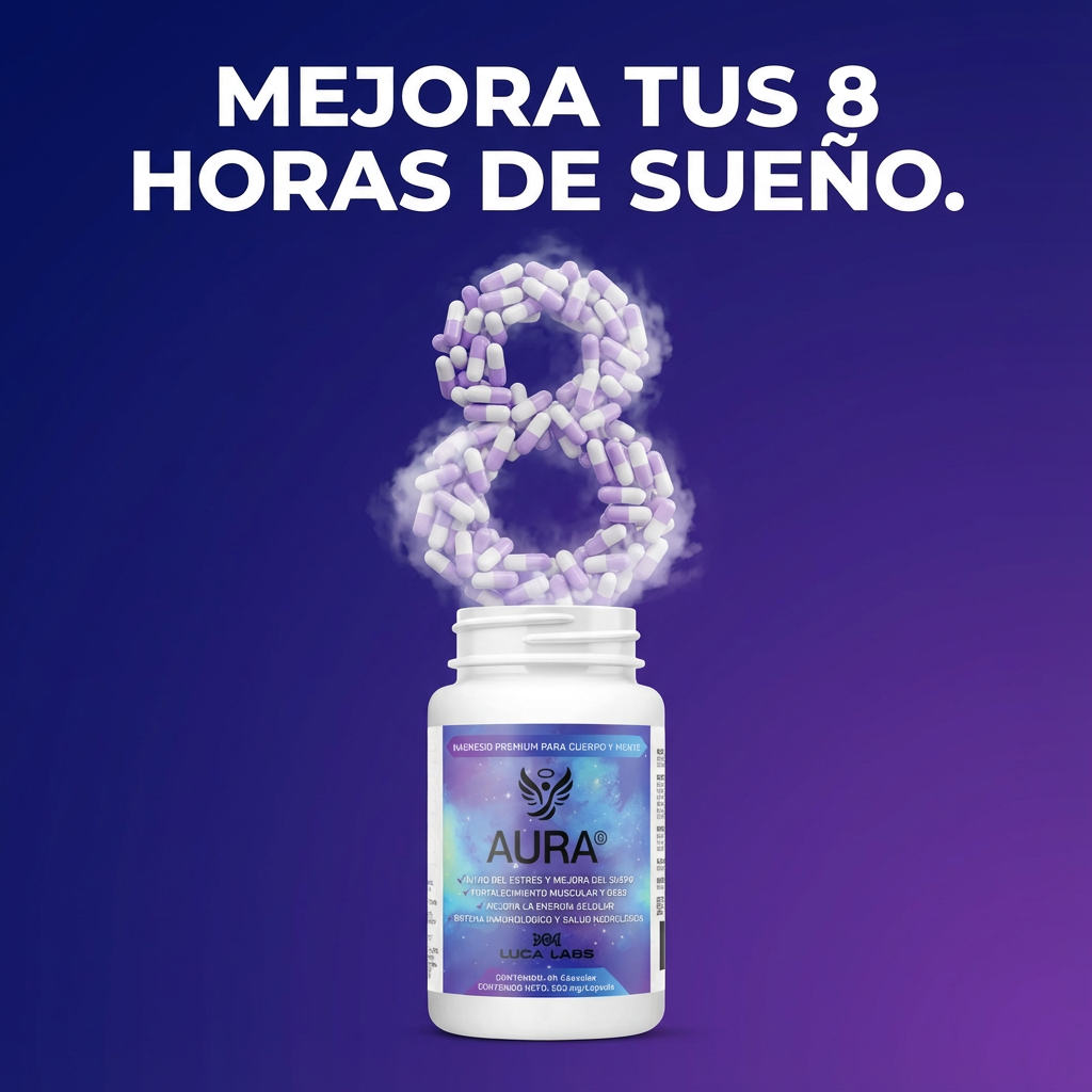 AURA - Complejo de Magnesio Premium (frasco con 60 capsulas)